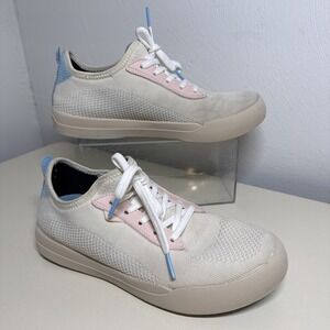 Vessi Weekend Ivory Sneaker Womens Sz 8